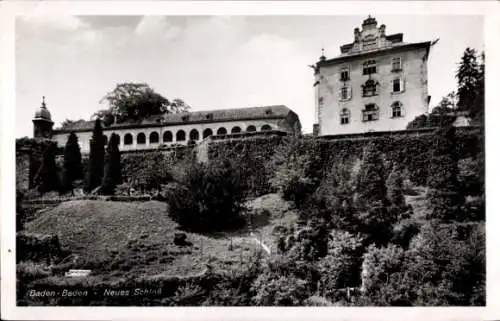 Ak Baden Baden am Schwarzwald, Neues Schloss