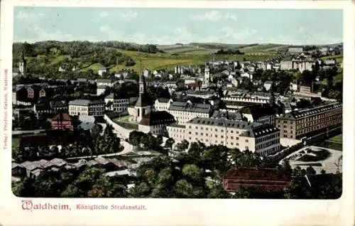 Ak Waldheim in Sachsen, Königliche Strafanstalt