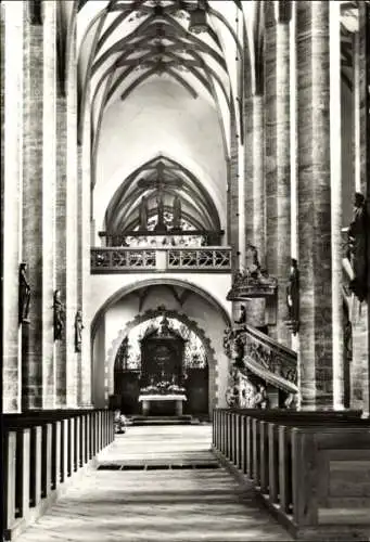 Ak Freiberg in Sachsen, Dom, Altar