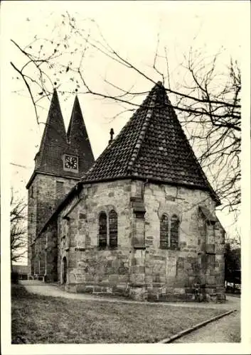 Ak Hohenbostel Barsinghausen am Deister, evangelisch-lutherische Kirche