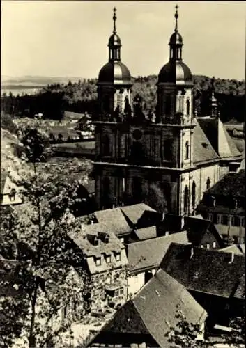Ak Gößweinstein in Oberfranken, Wallfahrtskirche, Spuren Gottes
