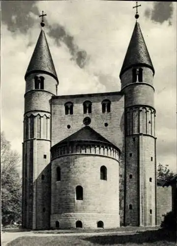 Ak Gernrode Quedlinburg im Harz, Stiftskirche