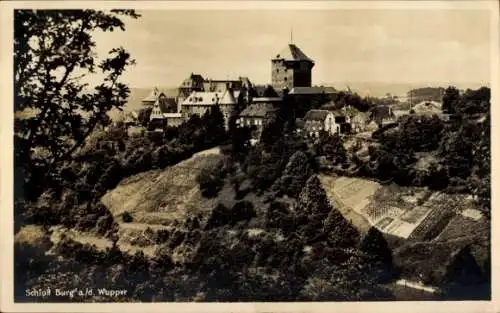 Ak Burg an der Wupper Solingen, Schloss Burg