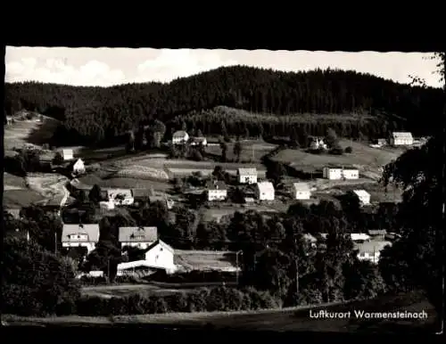 Ak Warmensteinach Oberfranken Bayern, Teilansicht