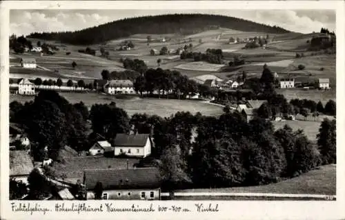 Ak Warmensteinach Oberfranken Bayern, Fichtelgebirge, Winkel, Totalansicht