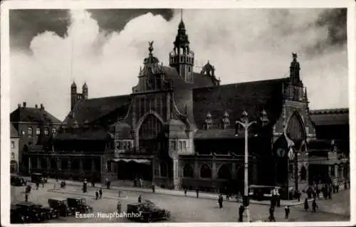 Ak Essen im Ruhrgebiet, Hauptbahnhof