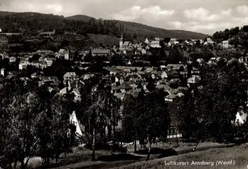 Ak Arnsberg im Sauerland Westfalen, Gesamtansicht