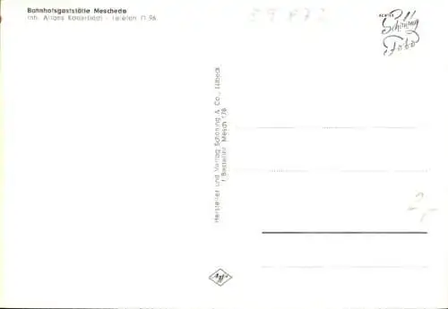 Ak Meschede im Sauerland, Gesamtansicht