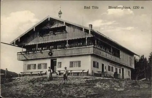 Ak Bad Tölz in Oberbayern, Blomberghaus