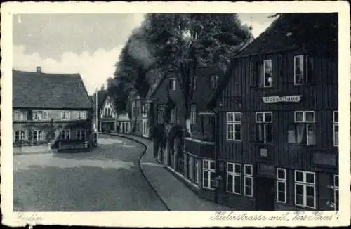 Ak Eutin in Ostholstein, Kieler Straße mit Voss Haus