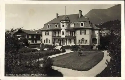 Ak Garmisch Partenkirchen in Oberbayern, Pension Tannenberg