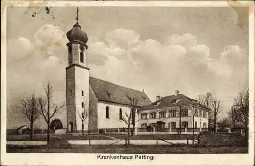 Ak Peiting in Oberbayern, Krankenhaus