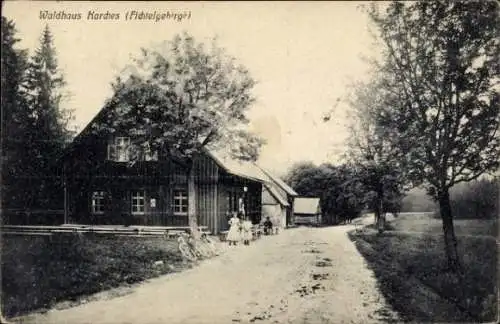 Ak Karches Bischofsgrün im Fichtelgebirge, Waldhaus Karches