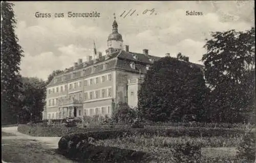 Ak Sonnewalde in der Niederlausitz, Schloss