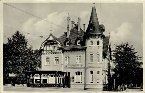 Ak Recklinghausen, Restaurant Zum Reichsadler, Haltenerstraße