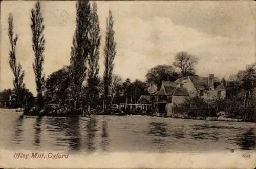 Ak Oxford Oxfordshire England, Iffley Mill