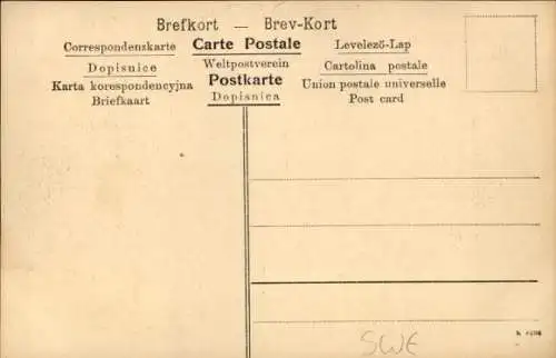 Ak Lysekils Schweden, Hafsbad, Gesellschaftshaus