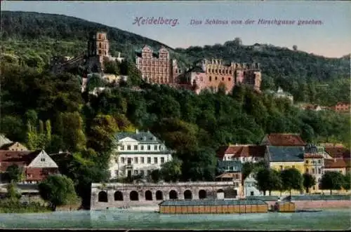 Set von 20 AK Heidelberg, verschiedene Ansichten