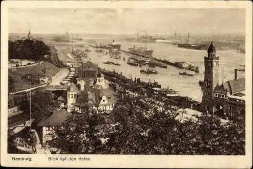 Set von 12 AK Hamburg, verschiedene Ansichten