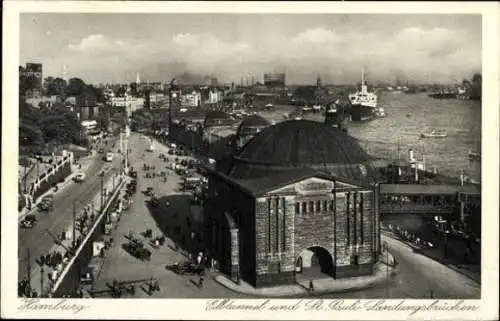 Set von 12 AK Hamburg, verschiedene Ansichten
