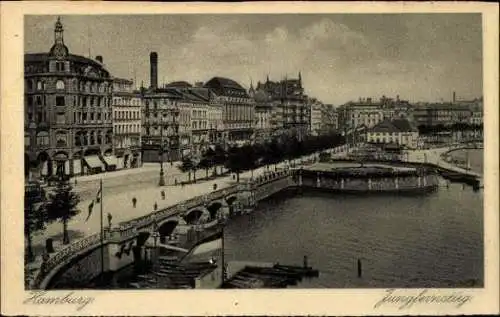 Set von 12 AK Hamburg, verschiedene Ansichten