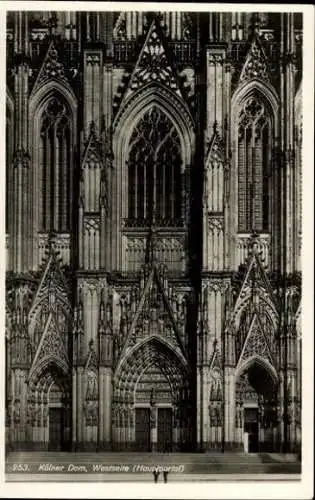 Set von 8 AK , Kölner Dom