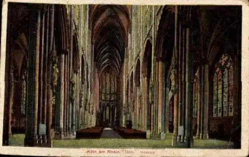 Set von 8 AK , Kölner Dom