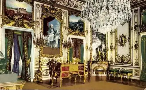 Set von 8 AK Schloß Herrenchiemsee 