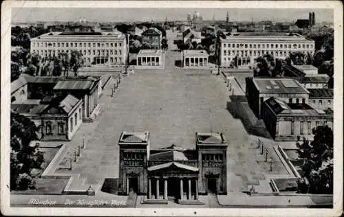 Set von 27 AK München, Marienplatz, Brunnen am Friedensengel etc.