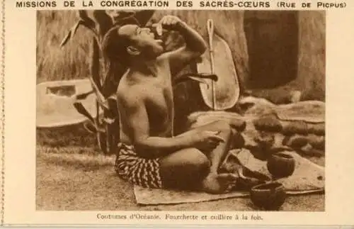 Album mit 10 AK " Missionen der Kongregation der heiligen Herzen ( Quede Picpus)