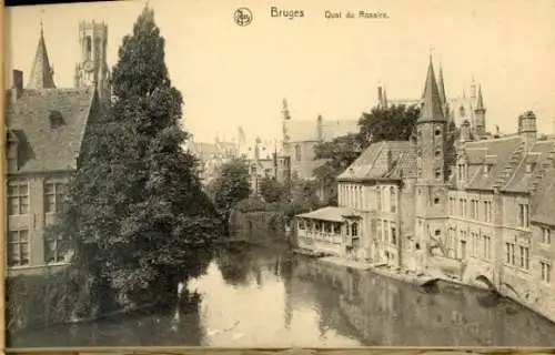 Album mit 20 AK Brugge (Belgium), verschiedene Ansichten 