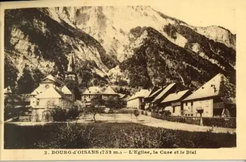 Album mit 12 heraustrennbaren künstlerischen Ak Bourg-d’Oisans