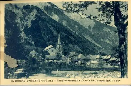 Album mit 12 heraustrennbaren künstlerischen Ak Bourg-d’Oisans