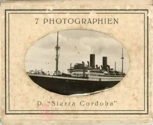 Set von 7 Photographien im Umschlag  D " Sierra Cordoba"