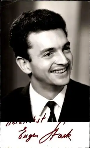 Ak Schauspieler Eugen Stark, Portrait, Autogramm