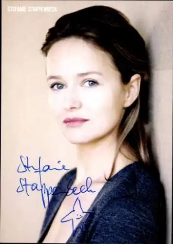 Ak Schauspielerin Stefanie Stappenbeck, Portrait, Autogramm