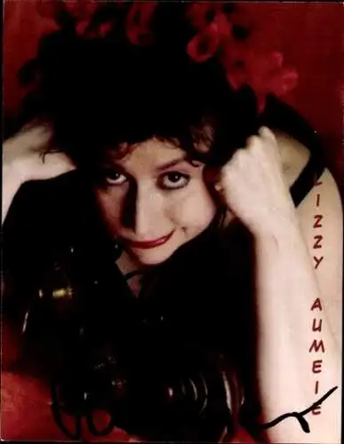 Ak Schauspielerin Lizzy Aumie, Portrait, Autogramm