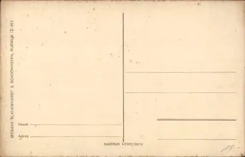 Ak Emma zu Waldeck, H. M. de Koningin Moeder