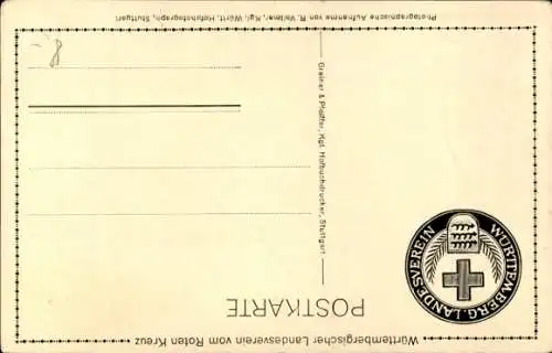 Ak König Wilhelm II. von Württemberg, Portrait