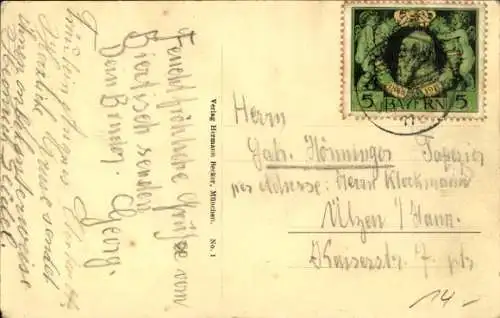 Ak Prinzregent Luitpold von Bayern, Portrait