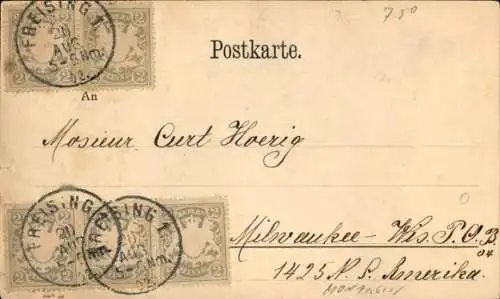 Ak Prinzregent Luitpold von Bayern, Portrait