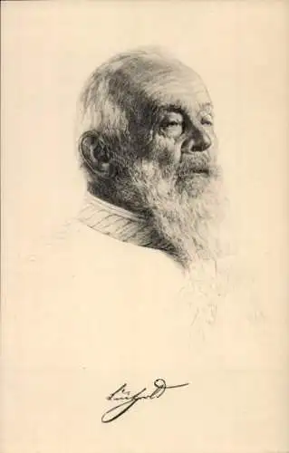 Ak Prinzregent Luitpold von Bayern, Portrait