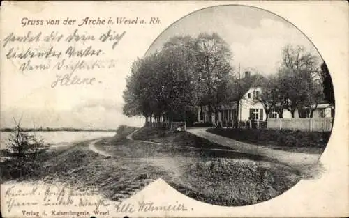 Ak Wesel am Niederrhein, Gasthaus Arche