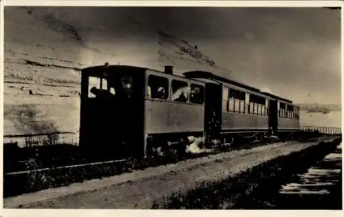 Foto Ak Neuseeländische Eisenbahn, Takapura Tramway Co.