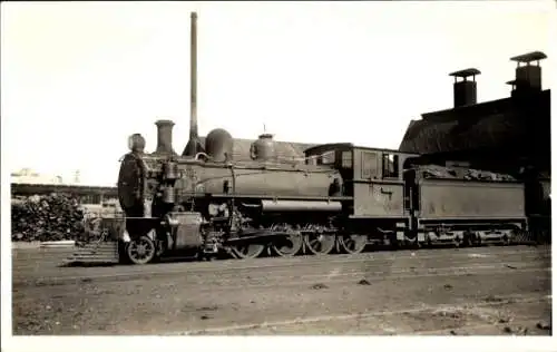 Foto Ak Neuseeländische Eisenbahn, NZ Railway, Dampflok