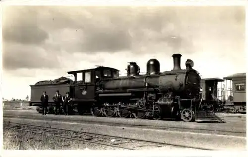 Foto Ak Neuseeländische Eisenbahn, NZ Railway, Dampflok