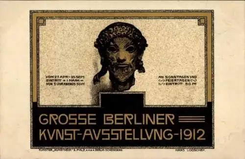 Künstler Ak Looschen, Hans, Große Berliner Kunstausstellung 1912