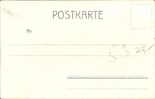 Ak Dresden Zentrum Altstadt, Internationale Kunstausstellung 1901