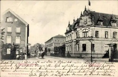 Ak Erlangen in Mittelfranken Bayern, Sieglitzhoferstraße