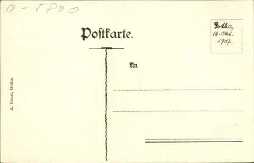 Ak Gotha in Thüringen, Friedrichstraße